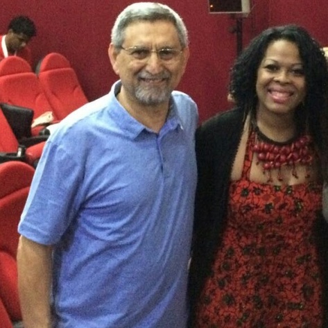 Tania Tome e Presidente de Caboverde
